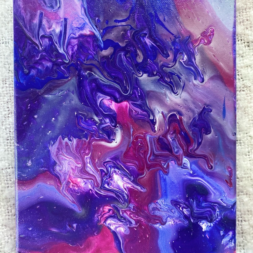 Purple galaxy